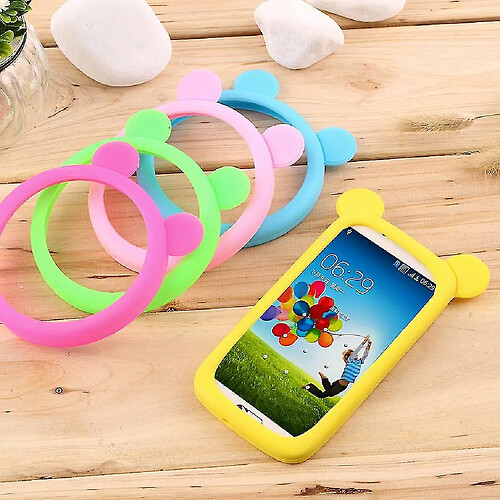 Cubs Universal Cubs Soft Silicone Protective Cavel Caxe pour le téléphone portable