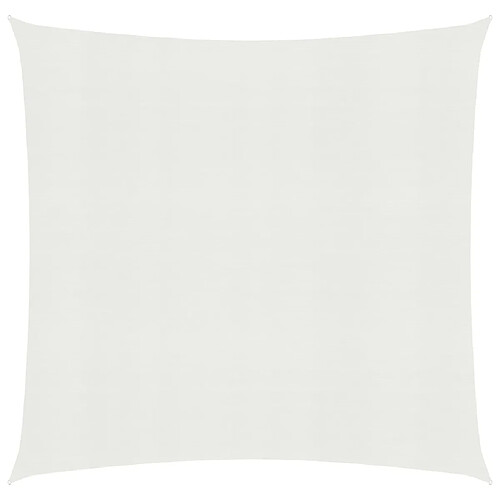 ComfortXL Voile D'ombrage 160 G/m² Blanc 6x6 M Pehd