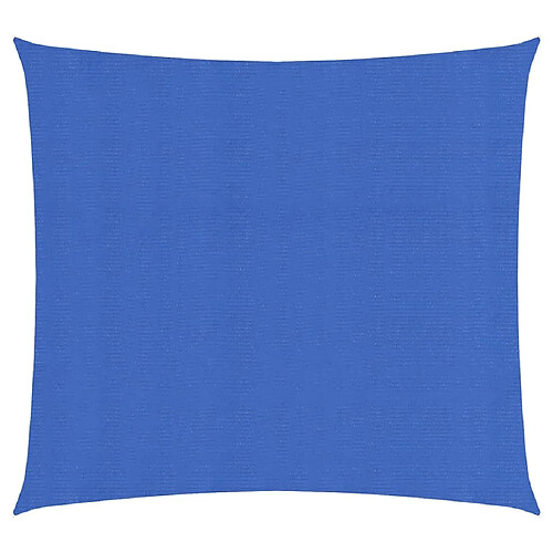 Helloshop26 Voile d'ombrage 160 g/m² bleu 2,5 x 2,5 m PEHD 02_0009046