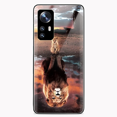 Coque en TPU anti-rayures Lion pour votre Xiaomi 12/12X