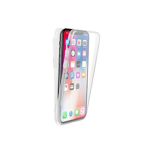 BIGBEN Coque intégrale 360° transparente pour iPhone X/XS