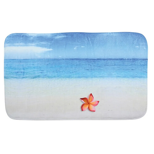 MSV Tapis de bain Microfibre 45x75cm PARADISE