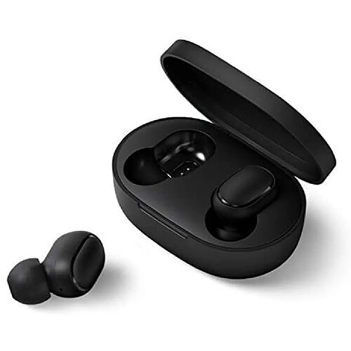 Xiaomi Mi True Wireless Earbuds Basic 2 TWS Écouteurs sans Fil Bluetooth 5.0 Écouteurs Boîtier Charge Stéréo Véritable avec Microphone Mains Libres Écouteurs Contrôle AI IPX5 Anti-Transpiration(Noir)