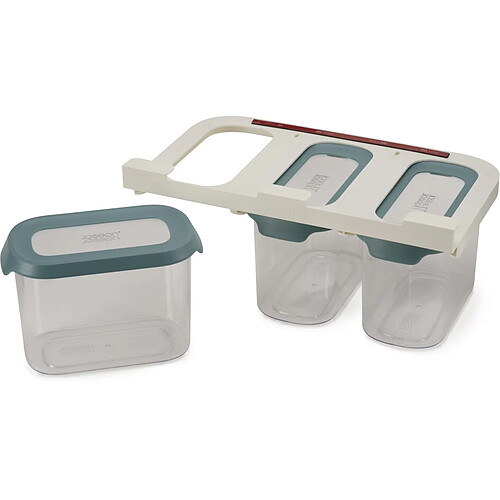 Joseph Joseph Lot de 3 boîtes de conservation sous étagère CuboardStore Boîtes de 1.3 litres.