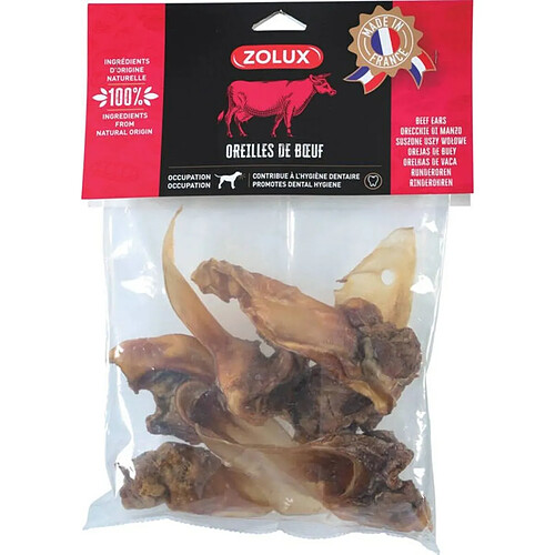 Jouet pour chien Zolux Beef ear Viande de bœuf 400 g