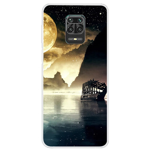 Coque en TPU impression de motifs Beau paysage pour votre Xiaomi Redmi Note 9S/Note 9 Pro Max/Note 9 Pro