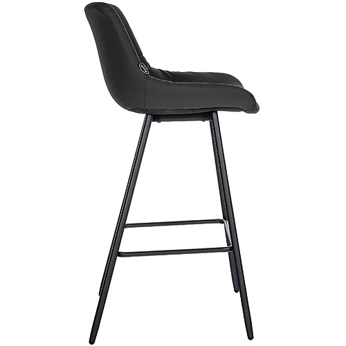 Non Tabouret de bar Weston simili cuir