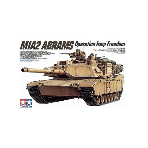 Tamiya Maquette Char M1a2 Abrams Opération Iraqi Freedom