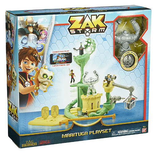 Bandai Coffret Zak Storm : Ile Marituga