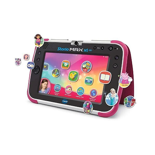 VTECH - Console Storio Max XL 2.0 7 Rose - Tablette Educative Enfant 7 Pouces