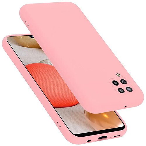 Cadorabo Coque Samsung Galaxy A42 4G Etui en Rose