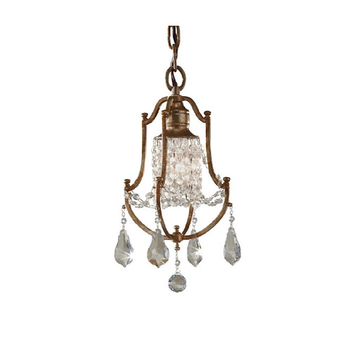 Elstead Lighting Suspension Valentina Acier Bronze