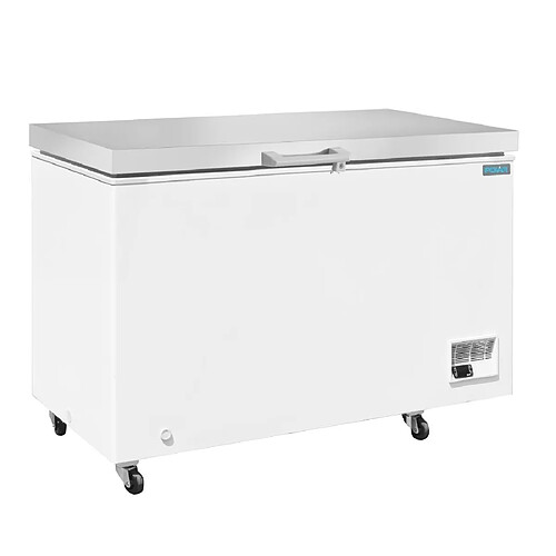 Congélateur Coffre avec Couvercle Inox Série G 378L - Polar