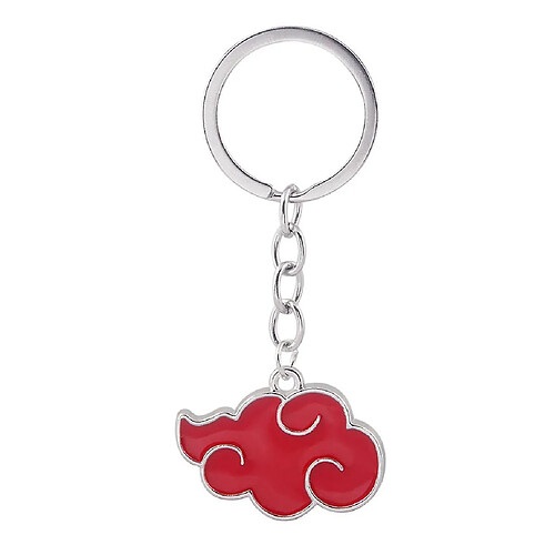 Universal Naruto nuage rouge anime porte clé métal porte clé pendentif cadeau de noël