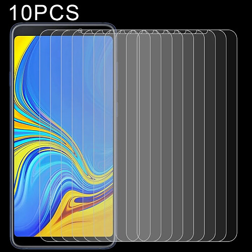 Wewoo Film de verre trempé anti-déflagrant 10 PCS 0.26mm 9H 2.5D pour Galaxy A9 (2018) / A9s