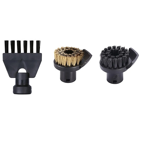 Accessoires de nettoyeur vapeur pour pour Karcher SC1 SC2 SC3 SC4 SC5, brosse ronde grattoir et brosse plate, brosse fendue