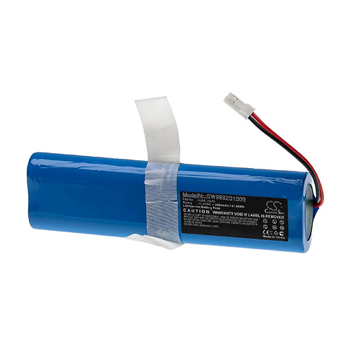 vhbw Batterie remplacement pour Medion HA15, HJ08 pour aspirateur, robot électroménager (2600mAh, 14,4V, Li-ion)