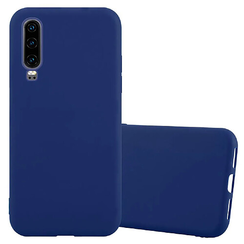 Cadorabo Coque Huawei P30 Etui en Bleu