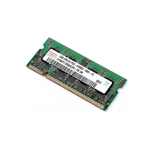 RAM PC Portable SODIMM Hynix HYMP112S64CP6-S6 AB DDR2 800Mhz 1Go PC2-6400S CL5 · Occasion