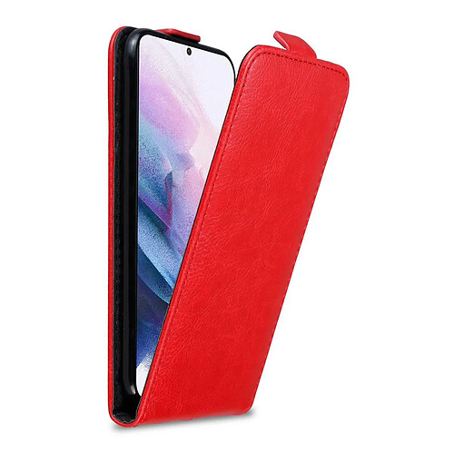 Cadorabo Coque Samsung Galaxy S21 PLUS Etui en Rouge