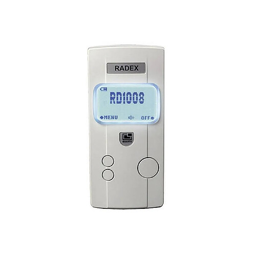 Optex RADEX RD1008 - Détecteur de radioactivité (compteur Geiger, dosimètre de poche Haute précision 0.05 à 999 µSv/h) Rayonnement Beta, Gamma et X