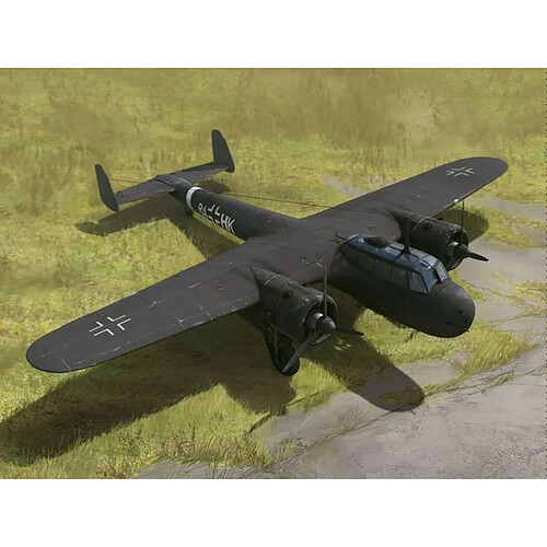 Do 17Z-7, WWII German Night Fighter - 1:72e - ICM