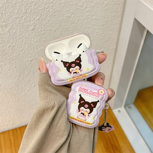 GUPBOO Airpods Coque Housse Étui Protecteur Compatible pour AirPods Pro-kulomi de dessin animé mignon