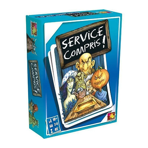 ASMODEE - Service Compris - Jeu de societe