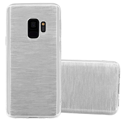 Cadorabo Coque Samsung Galaxy S9 Etui en Argent