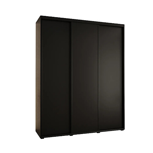 Abiks Meble Armoire DAVOS 1 À Portes Coulissantes 235,2/190/60 3 Portes