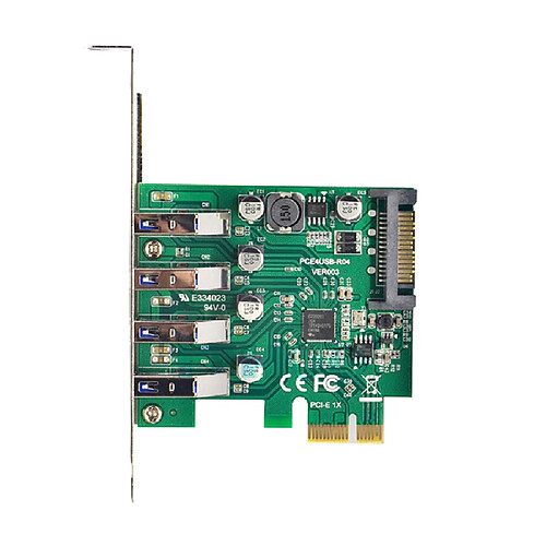 Carte d'Interface PCI Express d'Extension USB 3.0