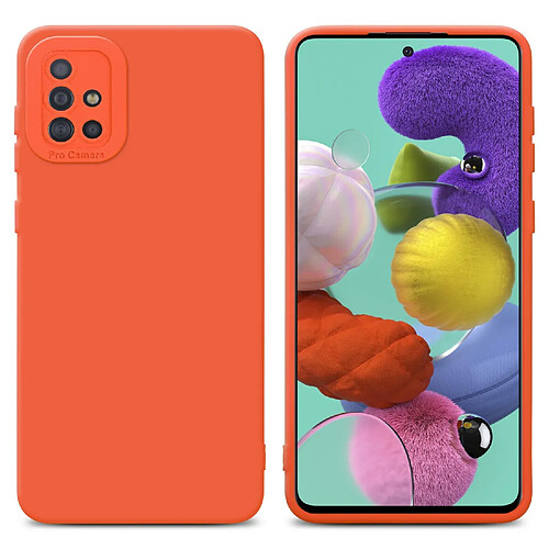 Cadorabo Coque Samsung Galaxy A51 4G / M40s Etui en Orange