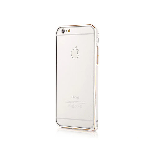 COQUEDISCOUNT Bumper métallique argenté pour Apple iPhone 6