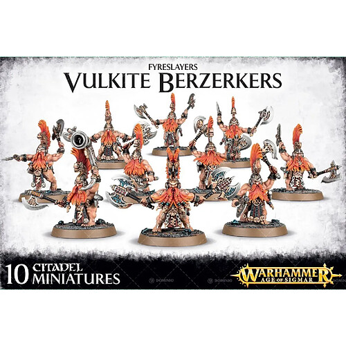 Games workshop Warhammer AoS - Fyreslayers Vulkite Berzerkers