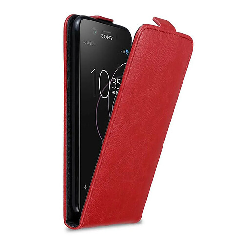 Cadorabo Coque Sony Xperia XZ1 COMPACT Etui en Rouge