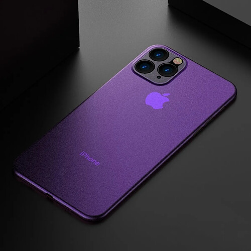 Wewoo Coque Souple Pour iPhone 11 ultra-mince PP Case Violet