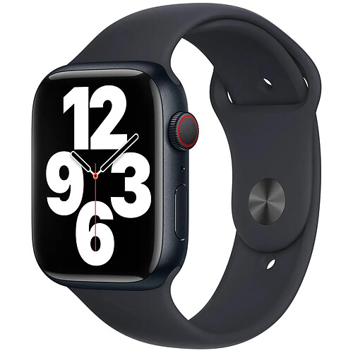 Sport Band pour Apple Watch Series 1 á 10 / SE / Ultra (2) (44/45/46/49 mm) - Midnight - XL