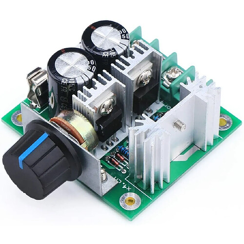 13KHz PWM DC Moteur Contrôleur de Vitesse 12-40V 10A Pompe Module De Contrôle Vitesse Ventilateur Continu avec Polarité Inversée Protection Contre Courant Élevé