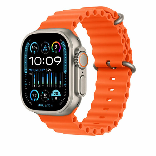 Bracelet Apple pour montre connectée de 49 mm Orange