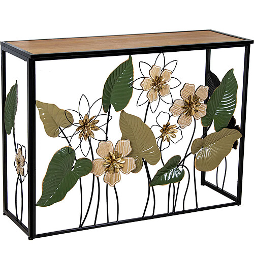 Console Alexandra House Living Multicouleur Métal 108 x 80 x 37 cm