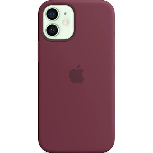 Apple Coque en silicone MagSafe pour l'iPhone 12 Mini - Plum