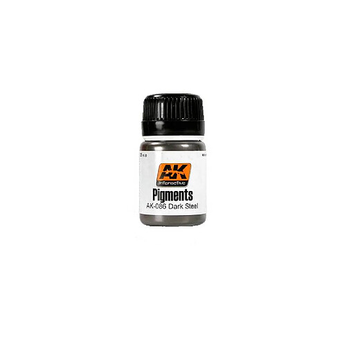 Ak Interactive Peintures Pigment Acier Foncé