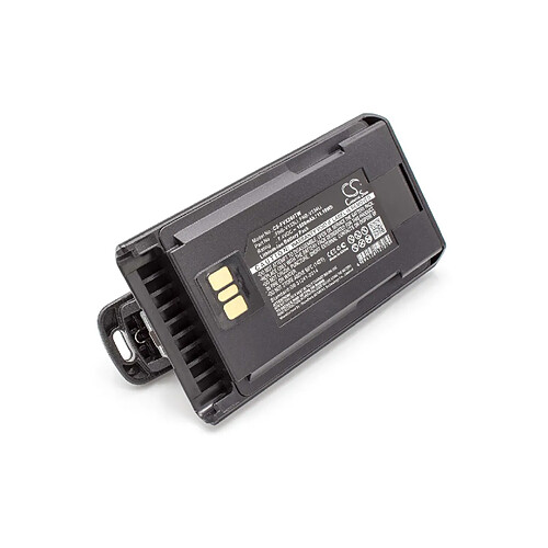 vhbw Batterie compatible avec Yaesu / Vertex VX-456, VX-459 radio talkie-walkie (1500mAh, 7,4V, Li-ion)