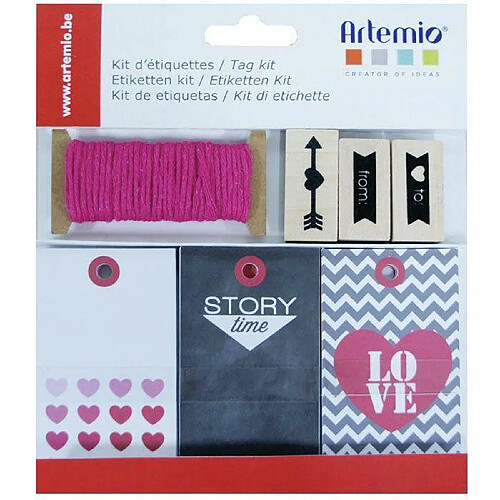 Artemio Kit d'étiquettes love