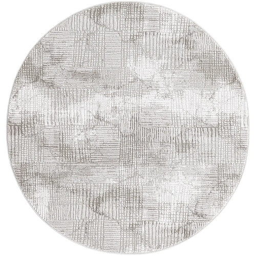 Hadorn Tapis 160x160 gris Davos Flawless