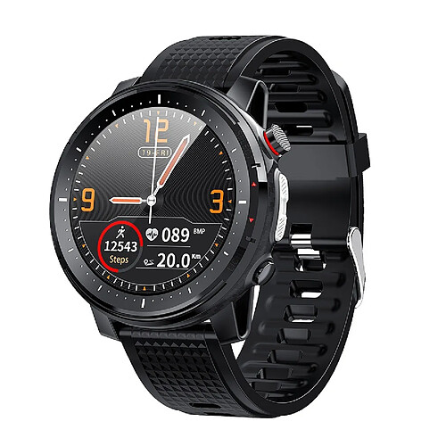 Universal Smartwatch Homme IP68 Imperméable Télécommande Intelligente Tension Artérielle Fréquence Cardiaque Exercice Fitness | Smartwatch (Noir)