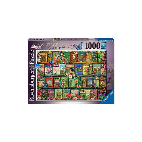 Puzzle 1000 pièces Ravensburger Livres de jardinage