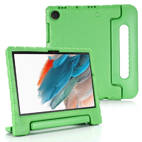 Coque en TPU antichoc, eva léger, anti-rayures avec béquille vert pour votre Samsung Galaxy Tab A8 10.5 (2021)