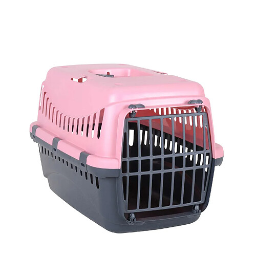 Toilinux Cage de transport Moka - Rose