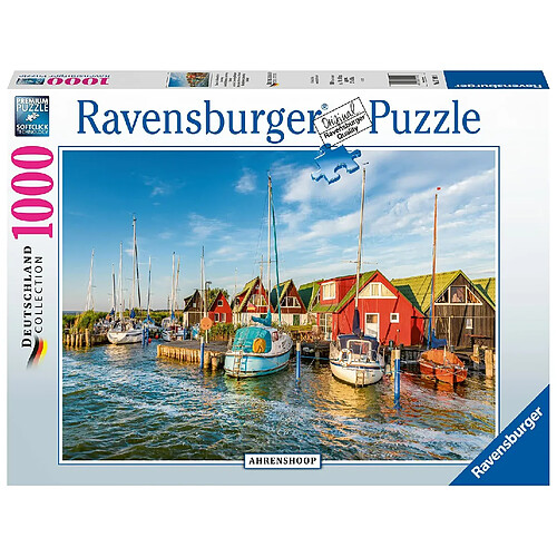 Puzzle: Romantische Hafenwelt von Ahrenshoop (1000 Teile)